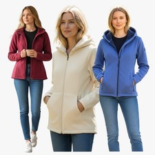 Ladies Jacket Hoodies Sherpa