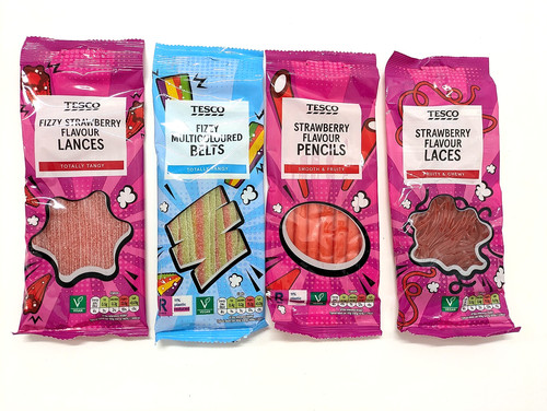 Tesco sweets bags bundle - sweets,