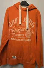 Mens Orange Drift King Hoodie