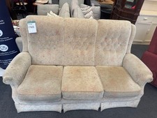 Traditional 3 Seater High back Sofa - CS W52