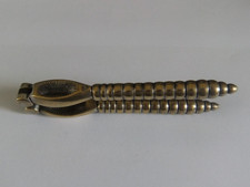 VINTAGE ENGLISH SOLID BRASS NUTCRACKERS