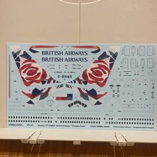 1/144 scale model airliner