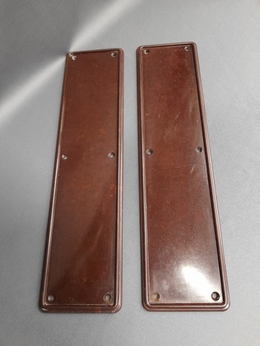 Bakelite door finger - bakelite, plates