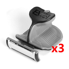 Evo Shave By Touch Dual Edge Razor Blade - 3 Individual Boxed Units