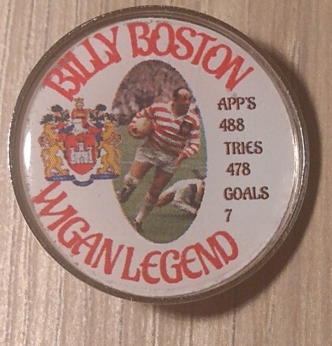 Billy boston wigan legend - billy, boston,