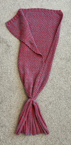 Mermaid tail soft knitted - soft,