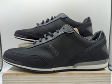 Boss Saturn Low-Top Trainers Men's UK 8 Brand New Ax16 