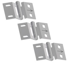 3 x SCHARTEC Centre hinge for