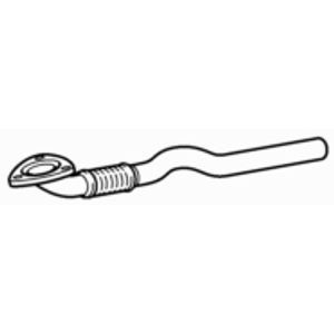 Front exhaust pipe with - exhaust,