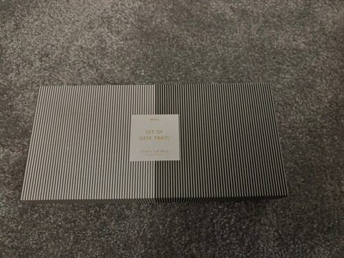 Set desk trays - set, brass