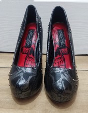 IRON FIST Sweet Skull of Mine heels size UK3