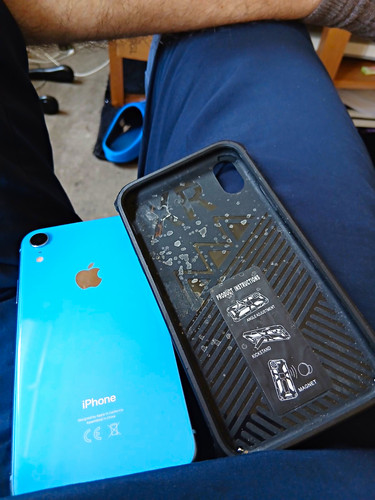 Apple iphone 64gb blue - iphone, xr