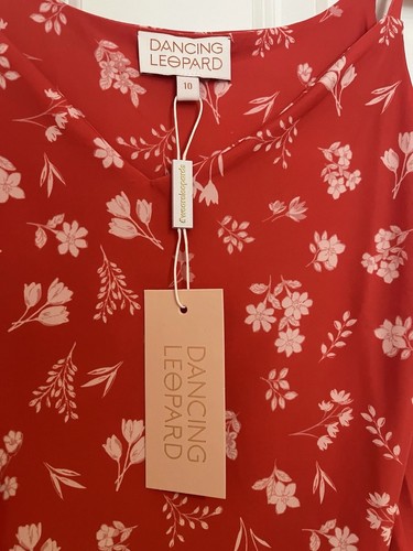 Dancing leopard women red - leopard, women’s