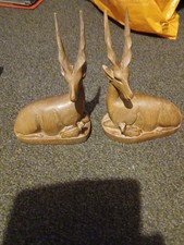 Wooden Gazelle X2