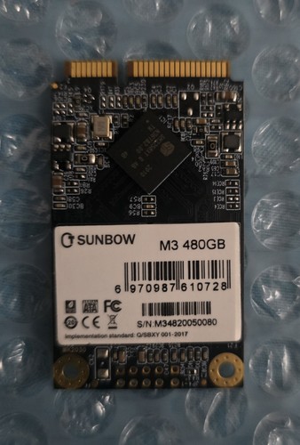 Sunbow 480gb msata ssd - m3,