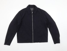 Men black twill full - twill,