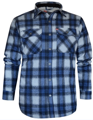 Plaid shirt jacket sherpa - plaid,