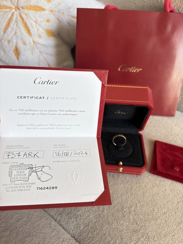Cartier love ring small - ring, model-