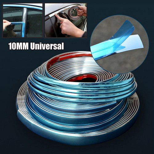 10mm chrome trim - chrome, strip
