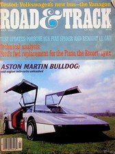 ASTON MARTIN BULLDOG - ROADSTRACK JULY 1980 VOLUME 31. MAGAZINE, VINTAGE