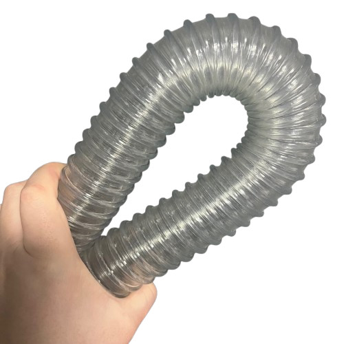 Clear flexible air ducting - clear,
