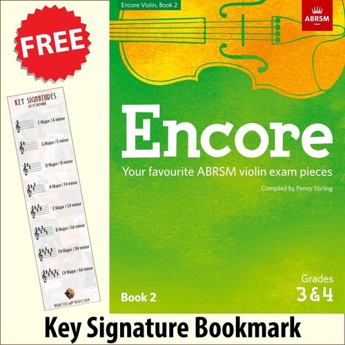 Abrsm encore violin music book - violin,
