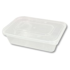 Plastic 500ml Heavy-Duty Clear