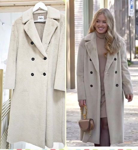 Zara faux fur double - fur,