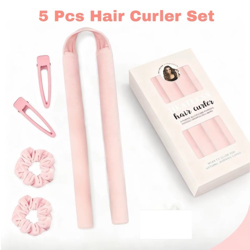 Heatless hair curler set silk - hair,