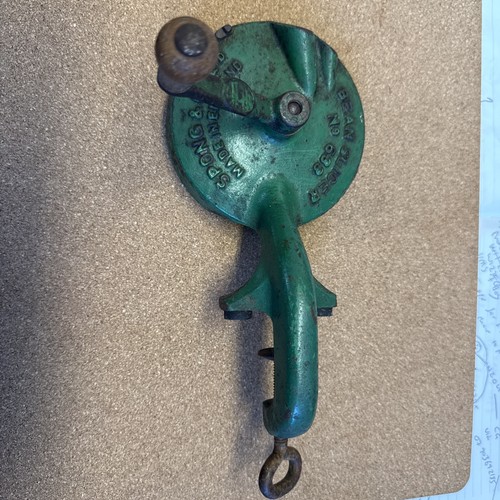 Vintage green cast - vintage, iron