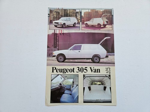 Peugeot 305 van sales brochure - 305,