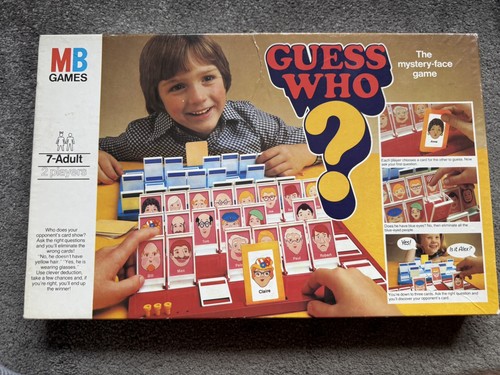 Vintage guess who 1979 - vintage, board
