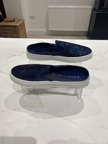 Women navy glitter mules - women’s,