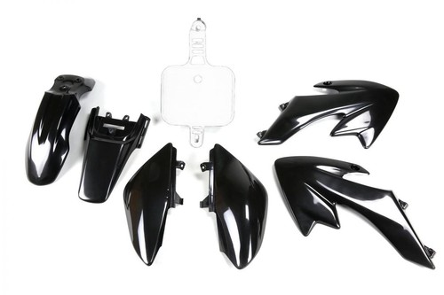 Fir black plastic kit honda - black,