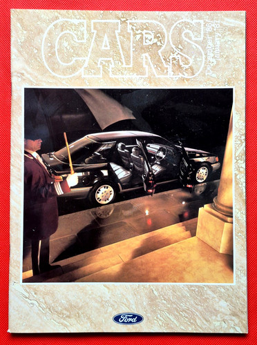 1986 ford cars - 1986-87, brochure