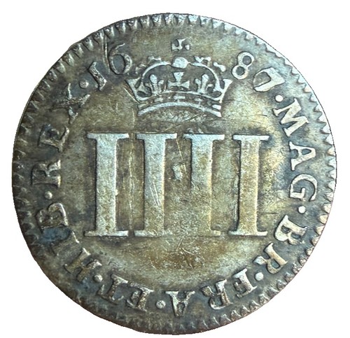 1687 james silver maundy - james,