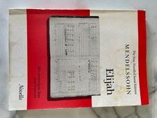 Felix Mendelssohn – Elijah – The New Novello Choral Edition  - Sheet Music