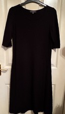 M&S Per Una Black Dress Size