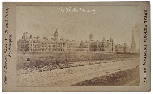 Cdv demolished netley - cdv, hospital
