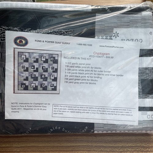 Fons porter quilt supply - &,