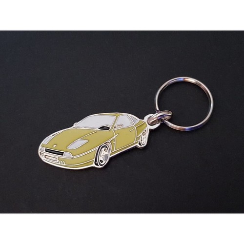 Fiat coupe profile keychain - coupe,