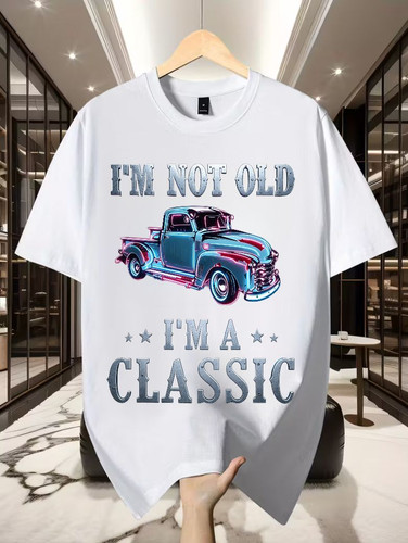 Vintage blue pickup truck m - blue,