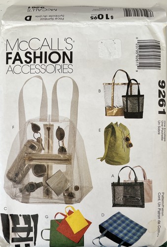 Mccalls bag patterns 7 - mccalls,