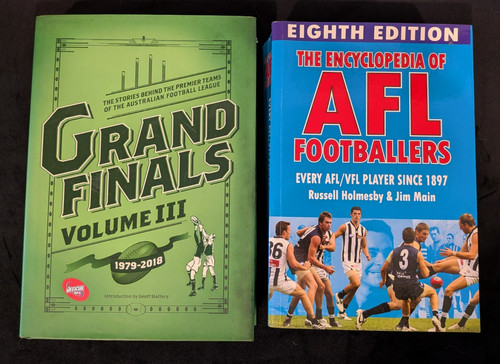 Afl football books grand - football,