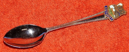 Vintage enamel souvenir - vintage,