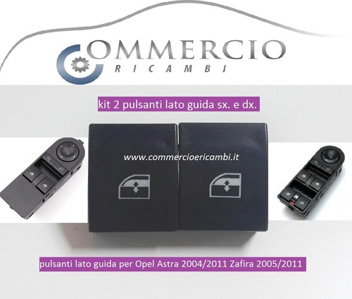 2pcs window regulator switch - window,