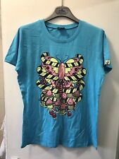 Clandestine Industries Rare Pete Wentz FOB  blue T-shirt size large