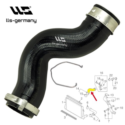 Turbo hose charge air - charge,