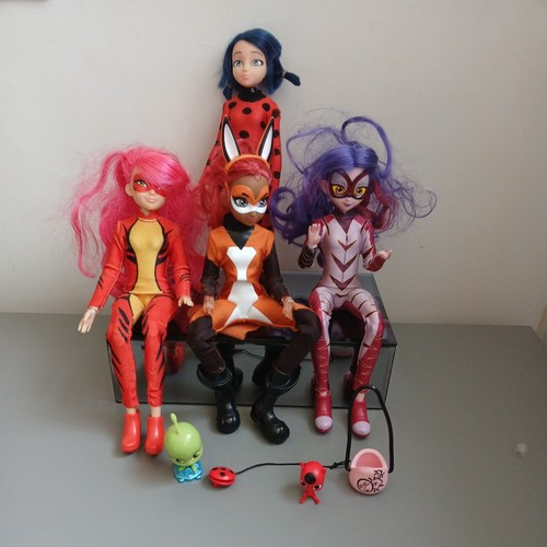Miraculous ladybug doll - ladybug, bundle