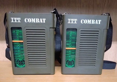 Itt combat radio - radio, x2